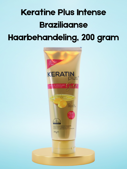 Traitement capillaire brésilien intense Keratin Plus, 200 grammes