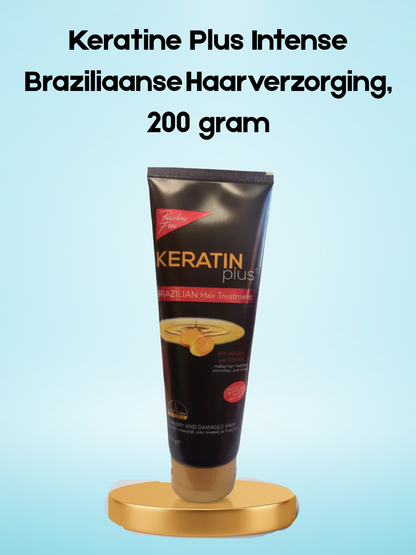 Traitement capillaire brésilien intense Keratin Plus, 200 grammes