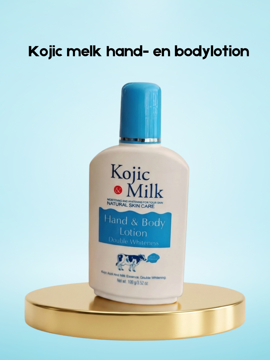 Lotion pour les mains et le corps au lait Kojic 