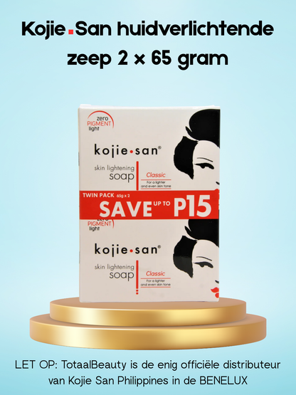 Kojie San huidverlichtende zeep 2 x 65 gram