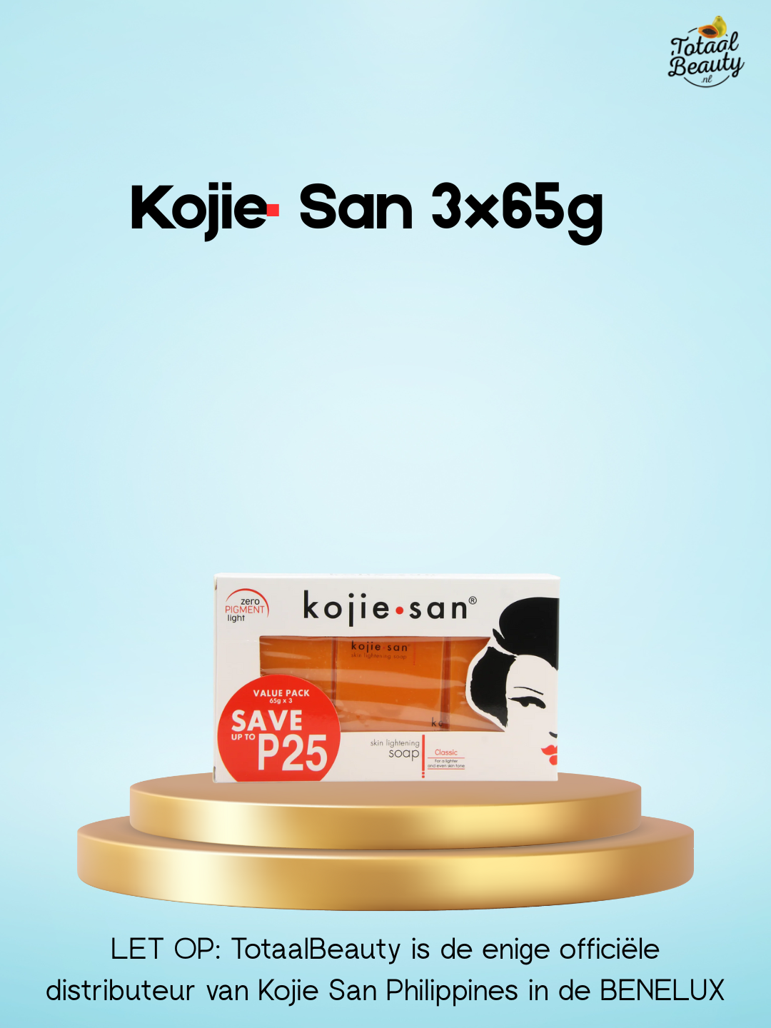 Kojie San Lightening Soap 3x 65 gram