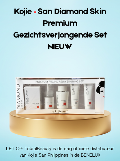 Coffret rajeunissant visage Kojie San Diamond Skin Premium NOUVEAU 