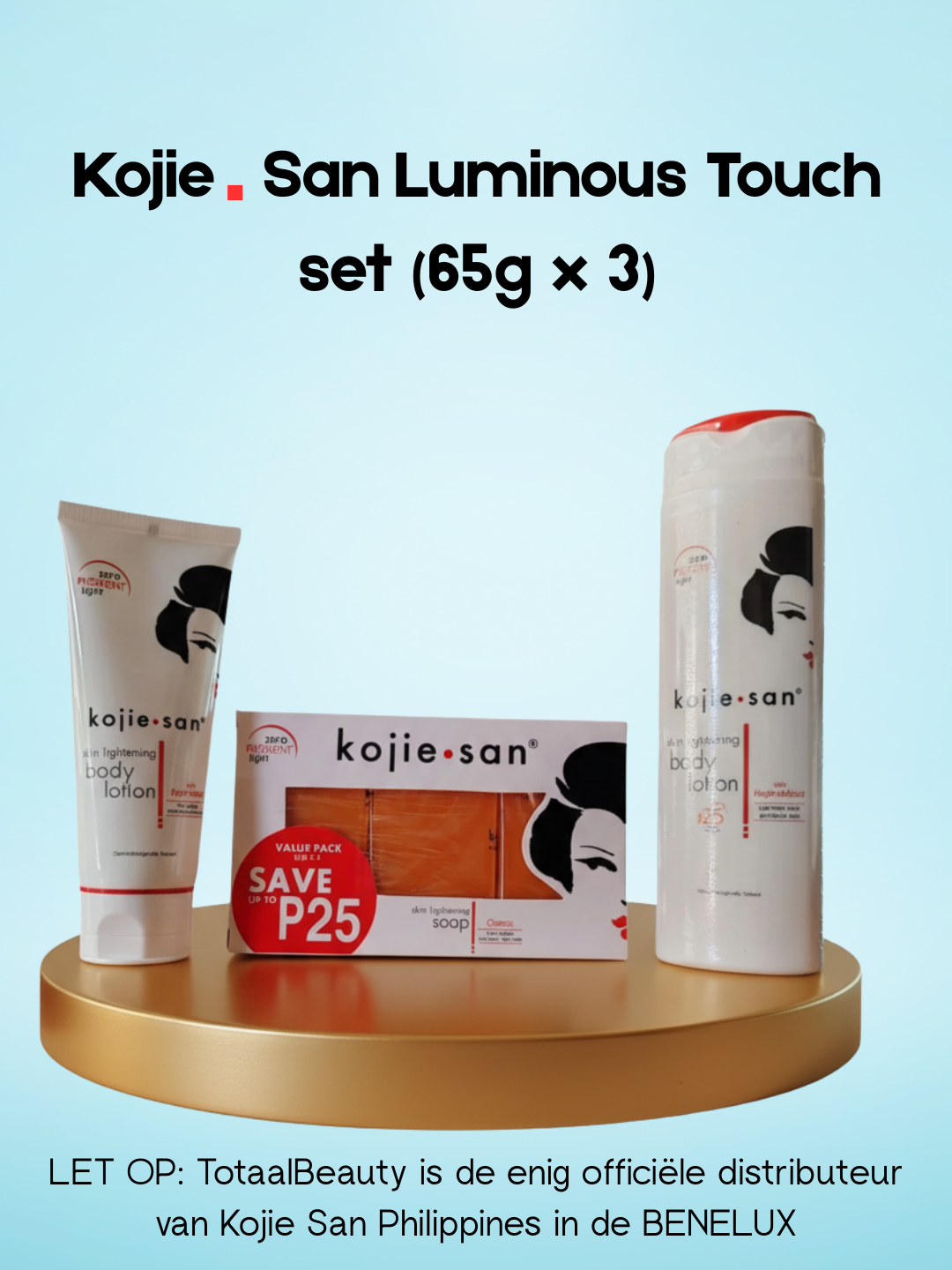 Kojie San Luminous Touch set (65g x 3)
