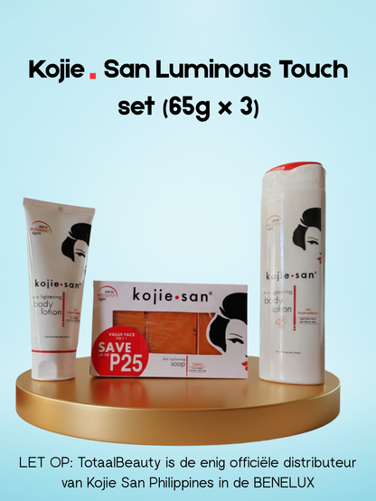 Kojie San Luminous Touch set (65g x 3)