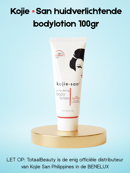 Kojie San Lotion corporelle éclaircissante pour la peau 100 g