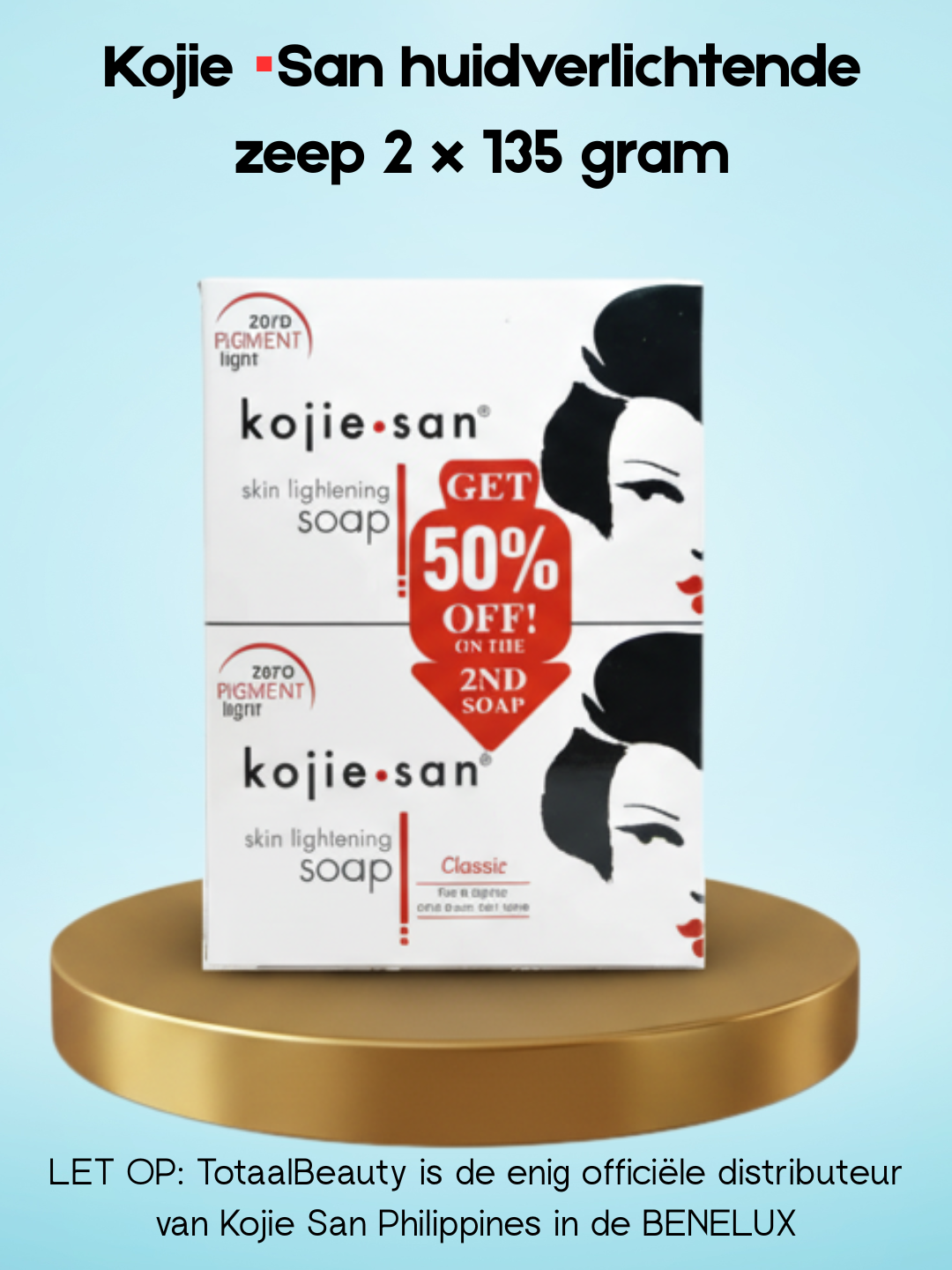 Savon éclaircissant Kojie San 2 x 135 grammes