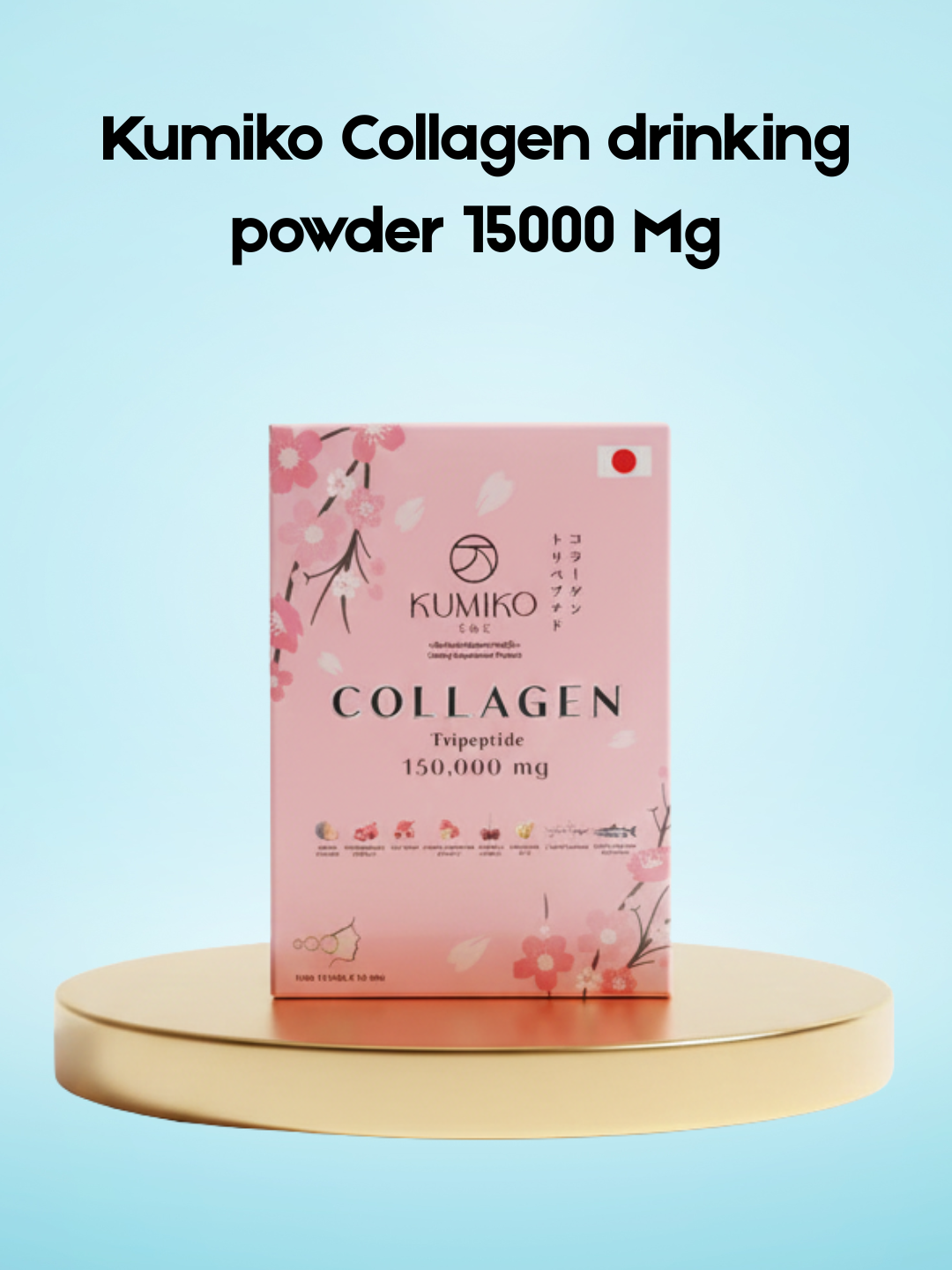 Kumiko Collagen drinking powder 15000 Mg