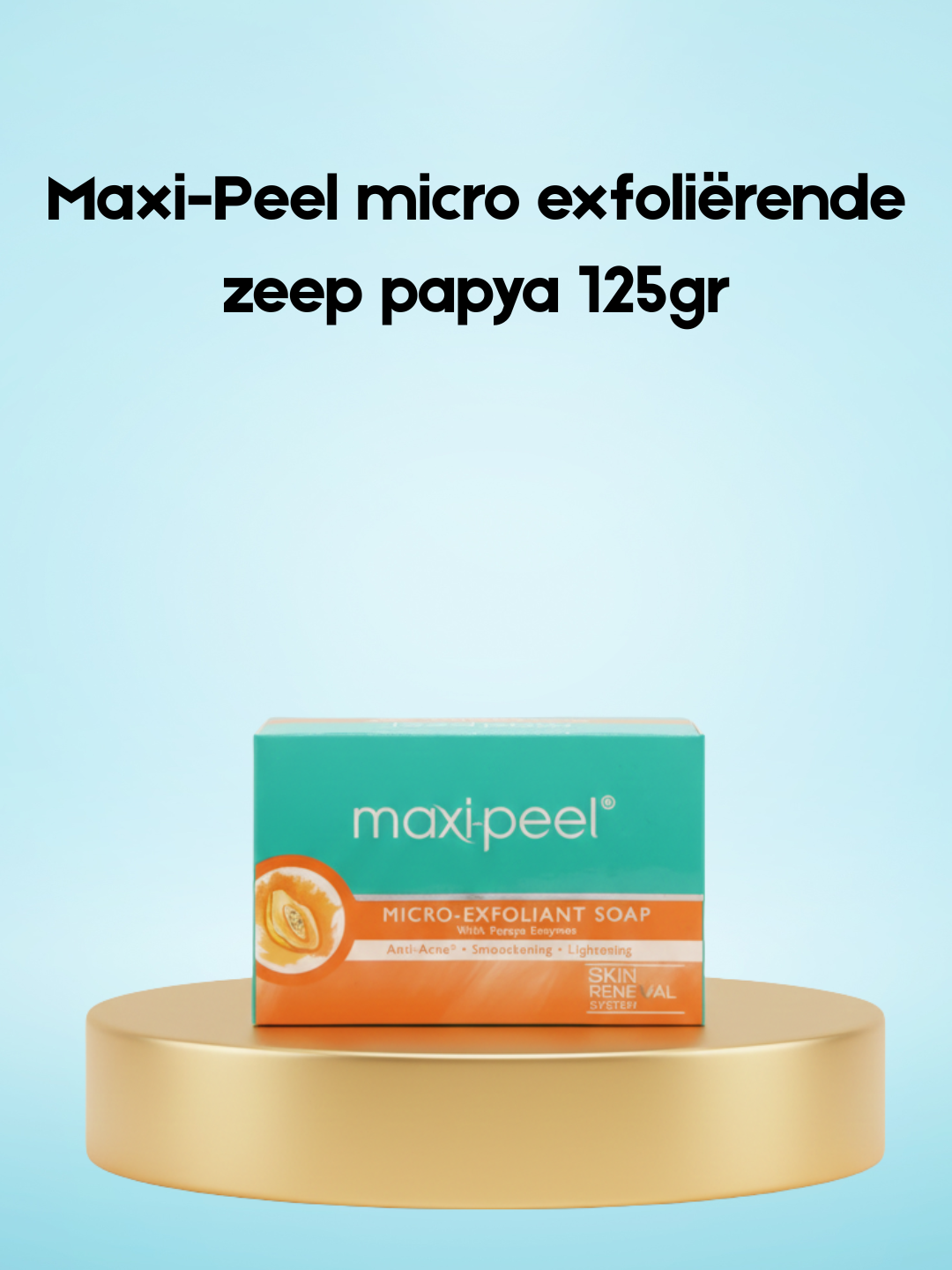 Savon micro-exfoliant Maxi Peel à la papya 125 g