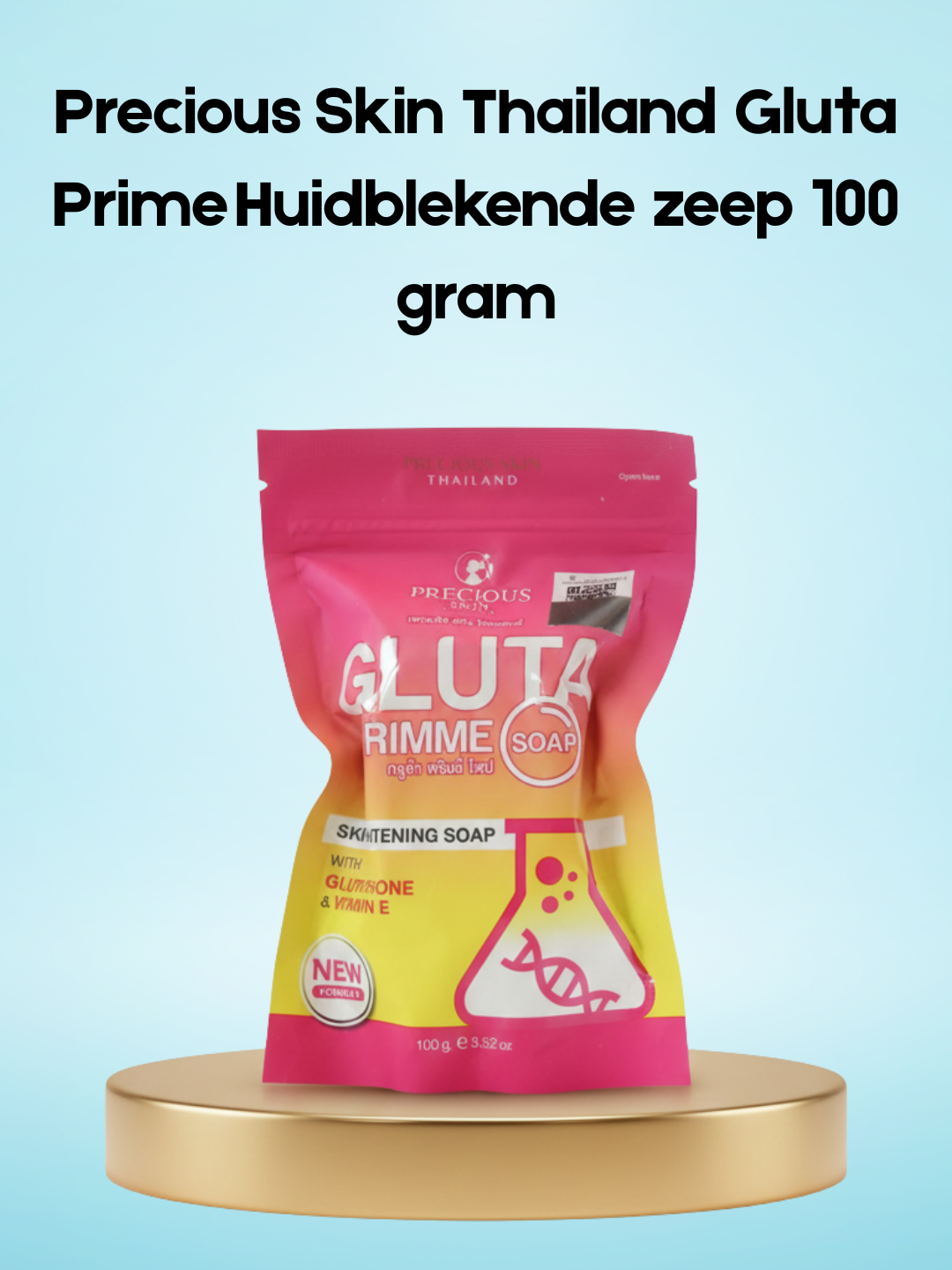 Savon blanchissant pour la peau Precious Skin Thailand Gluta Prime 100 grammes