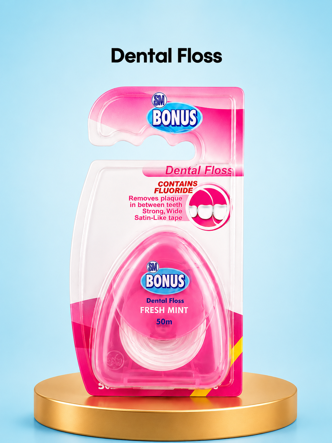 Dental Floss – Professionele Tandenfloss voor Dagelijkse Mondverzorging – Verwijdert Tandplak &amp;amp; Voedselresten Tussen de Tanden – Helpt Tandvleesproblemen te Voorkomen – Voor een Frisse Adem &amp;amp; Gezond Gebit