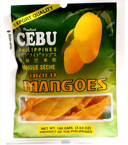 ProFood Cebu Brand Gedroogde Mango – Premium Dried Mangoes uit Filipijnen – 200 g
