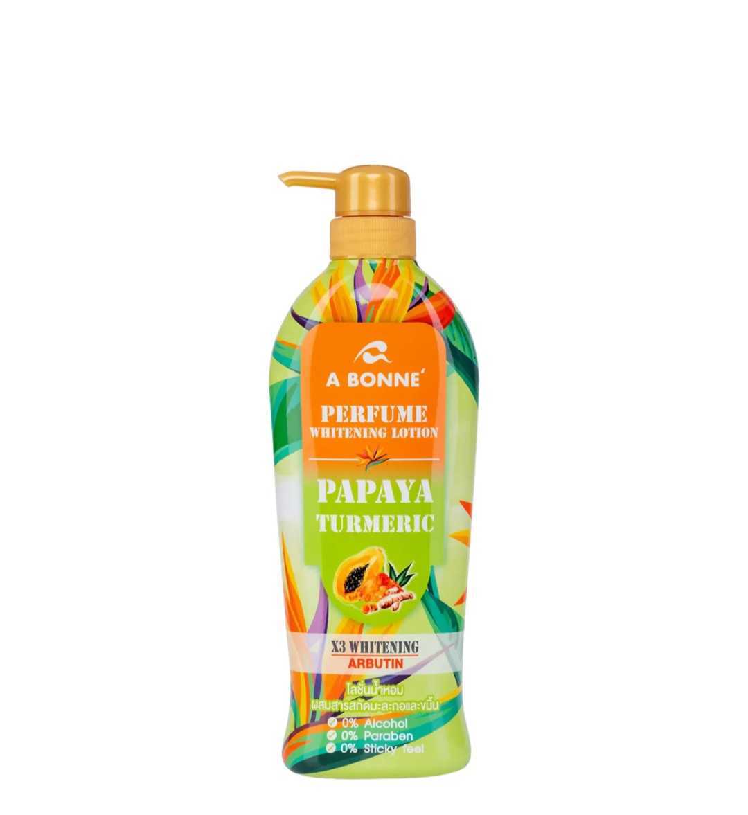 A Bonné Perfume whitening lotion Papaya and Turmeric 300 ml