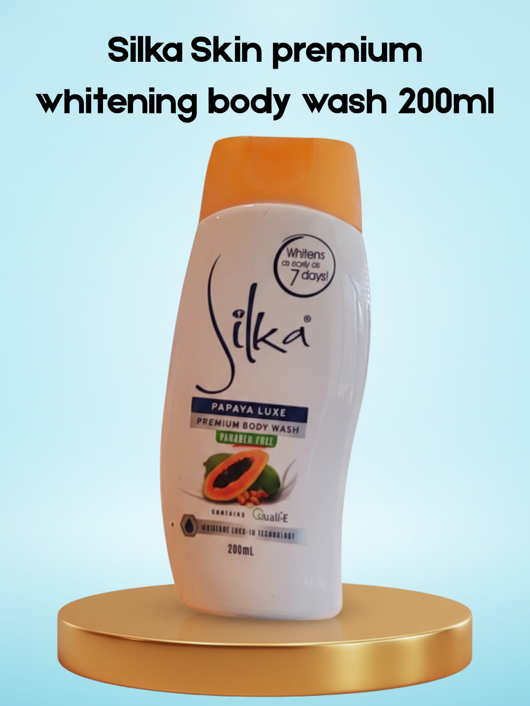 Silka Skin premium whitening body wash 200ml