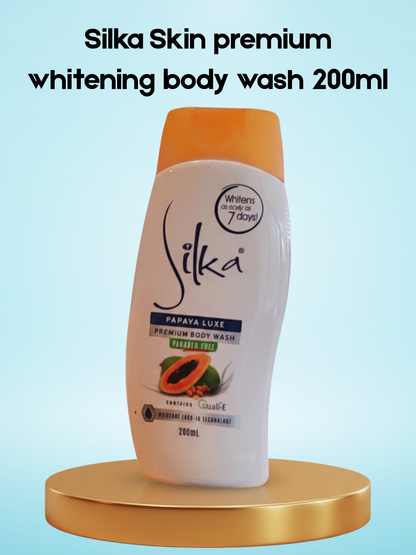 Silka Skin premium whitening body wash 200ml
