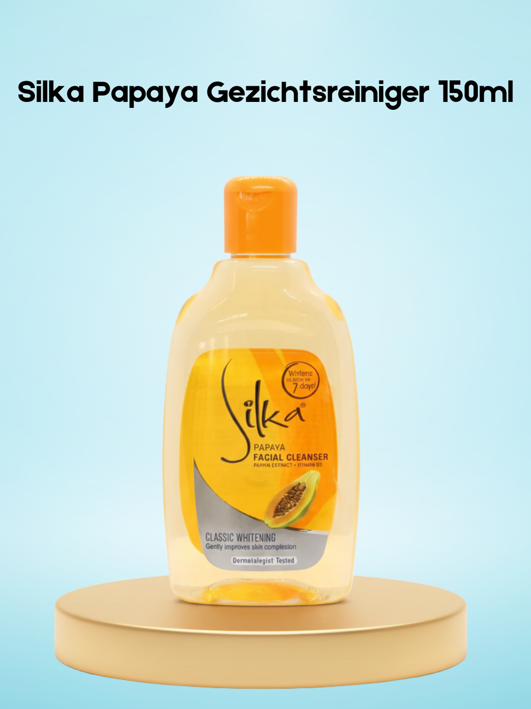 Nettoyant visage Silka Papaya 150 ml
