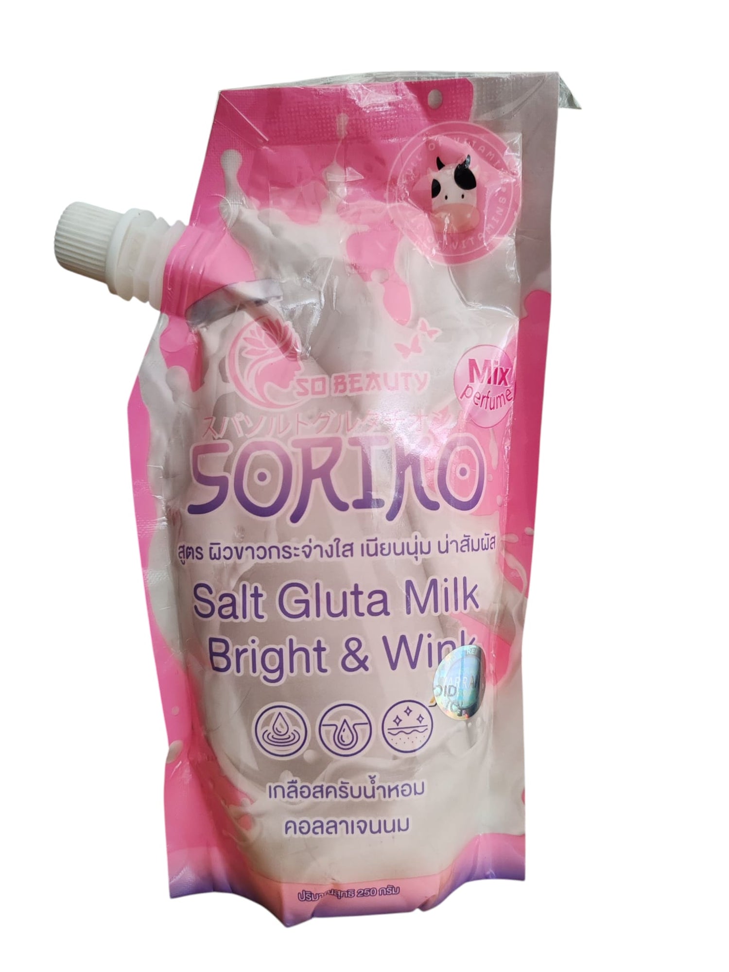Soriko Salt Gluta Milk Bright &amp; Wink