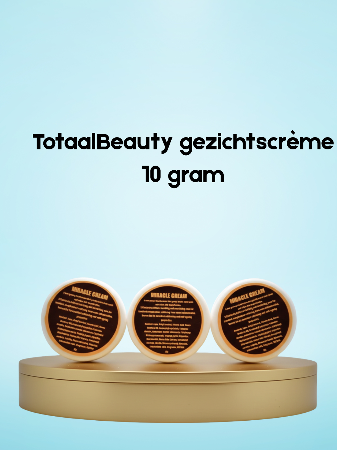 TotaalBeauty gezichtscrème 10 gram