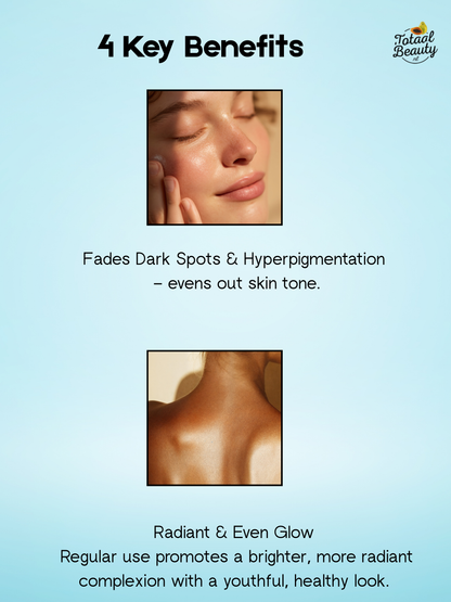 Acide kojique et curcuma citronné TotalBeauty ! 2 pièces