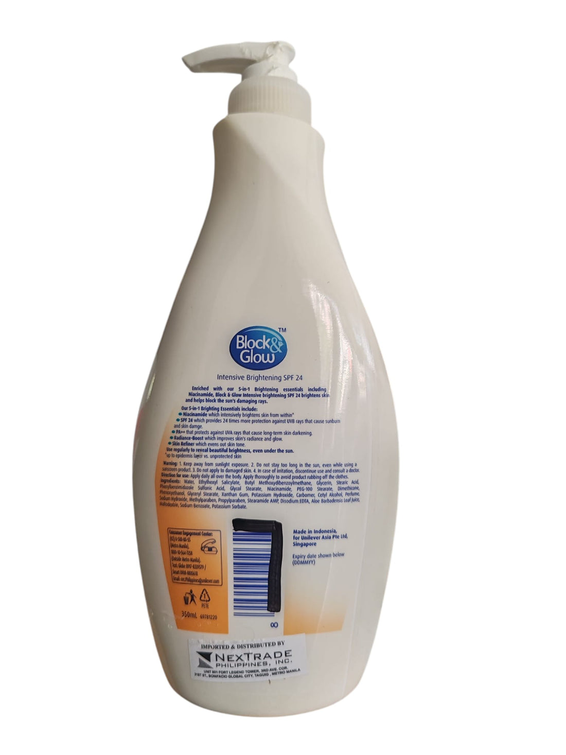 Block  &amp; Glow Intensive Brightening 350ml