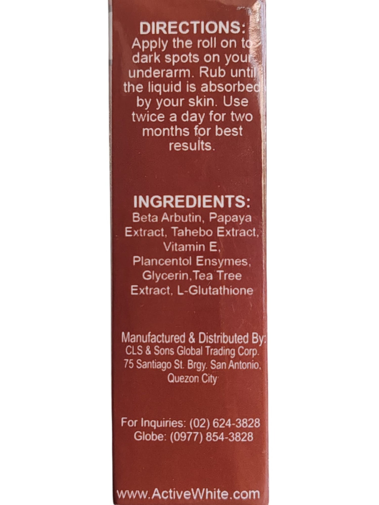 Underarm Whitening Liquid Cream – 10 ml – Geavanceerde Verhelderende &amp; Voedende Formule – Helpt Donkere Verkleuringen van de Oksels te Verminderen, Egaliseert de Huidtint &amp; Biedt Langdurige Hydratatie – Voor Frisse, Gladde &amp; Natuurlijk Stralende Oksels