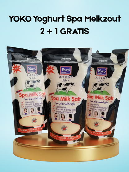 YOKO Yogurt Spa Milk Salt 2 + 1 GRATUIT