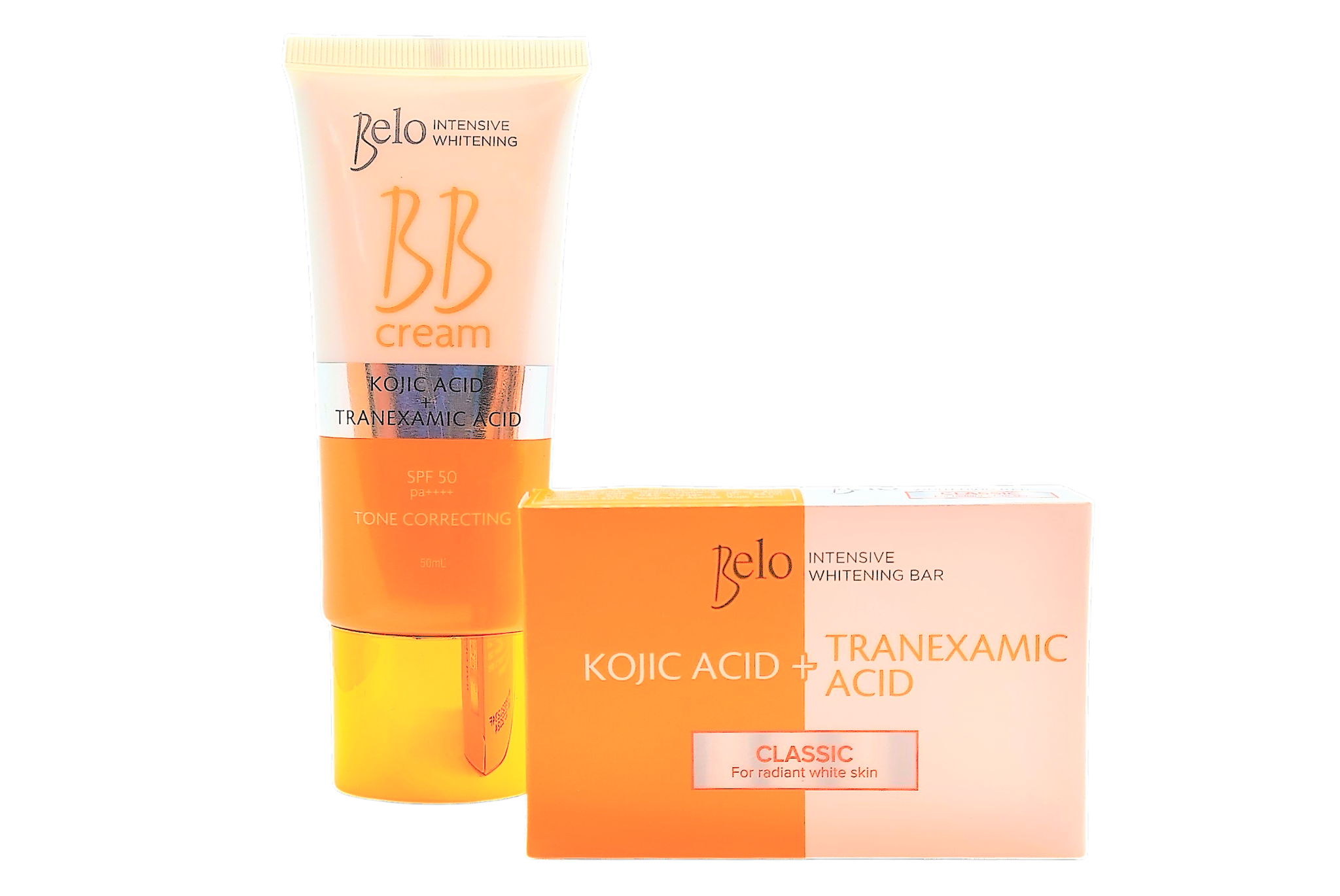 Crème BB Belo SPF 50, 50 ml + Savon Belo gratuit 65 g