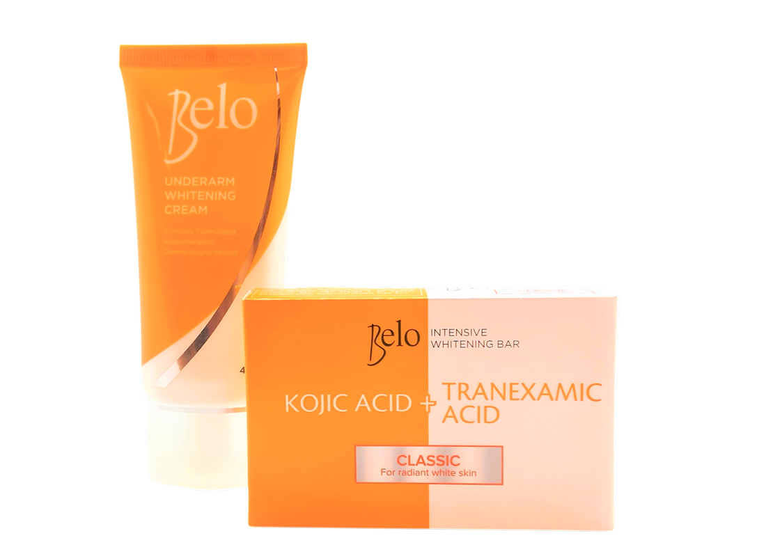 Crème éclaircissante pour les aisselles Belo 40 grammes + Savon classique