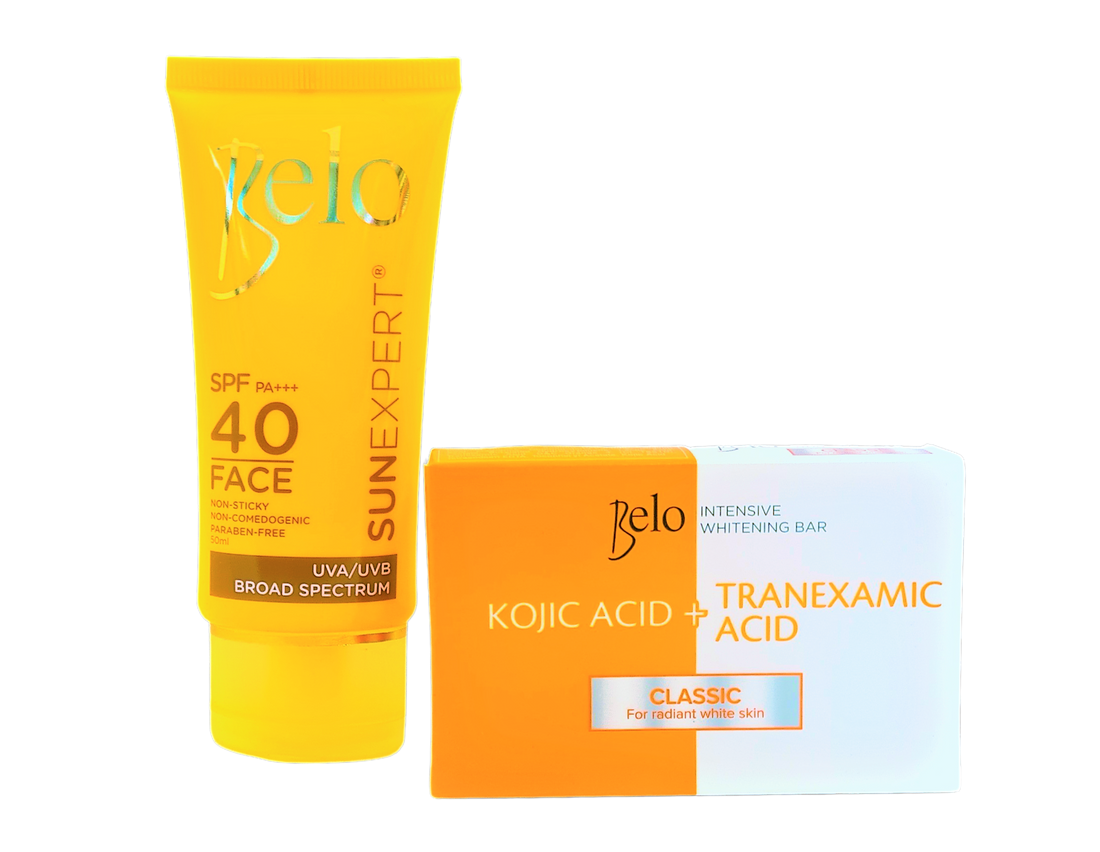 Crème visage Belo Sunexpert SPF40, 50 ml + savon Belo Classic 60 grammes