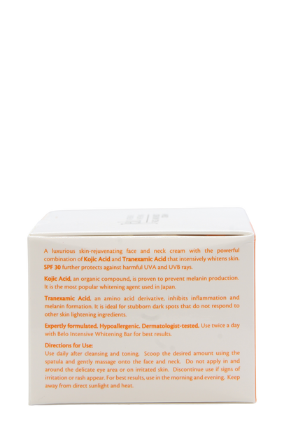 Crème visage et cou Belo SPF30, 50 grammes