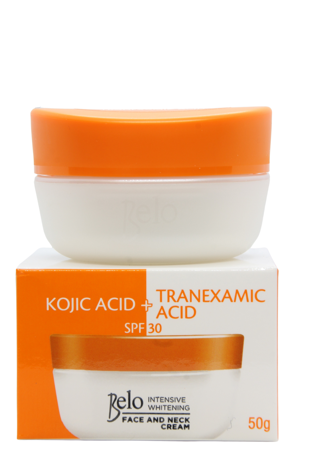 Crème visage et cou Belo SPF30, 50 grammes