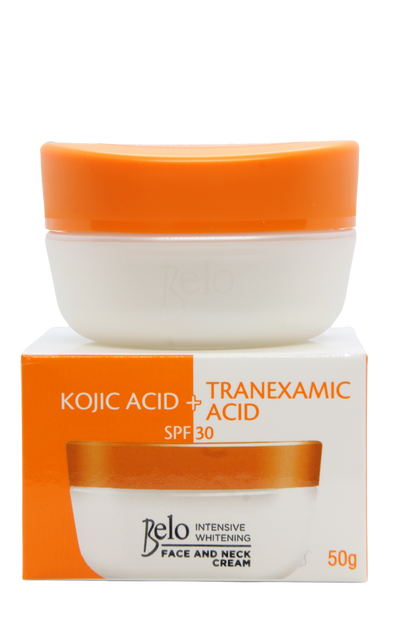 Crème visage et cou Belo SPF30, 50 grammes