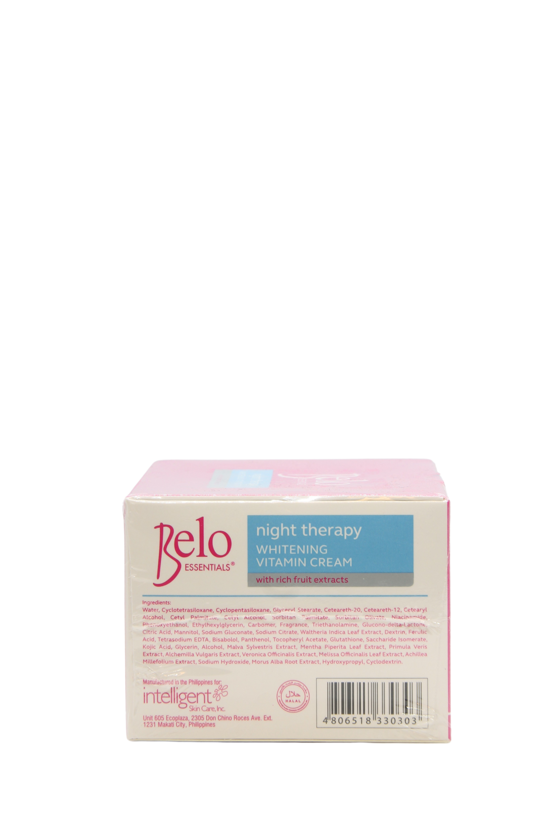Crème éclaircissante Belo Night Therapy 50gr