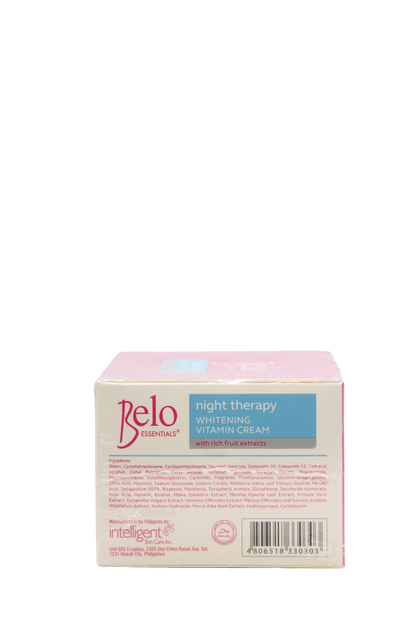 Crème éclaircissante Belo Night Therapy 50gr
