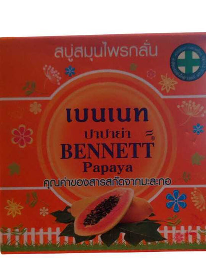 Bennett papaya zeep 160 gram
