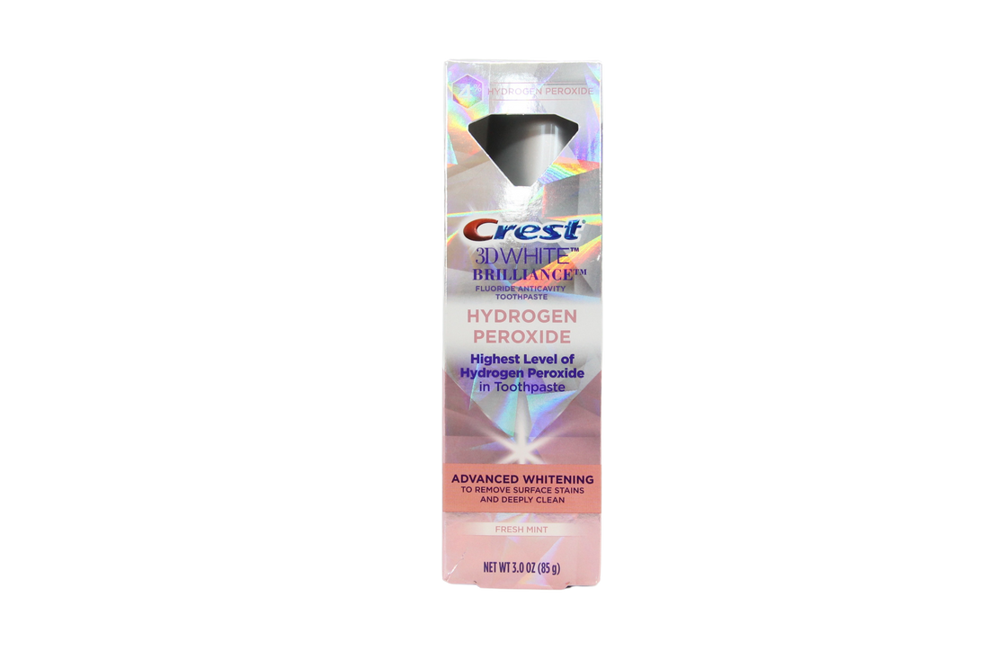 Crest 3DWhite Waterstofperoxide tandpasta 85 gram 2 stuks