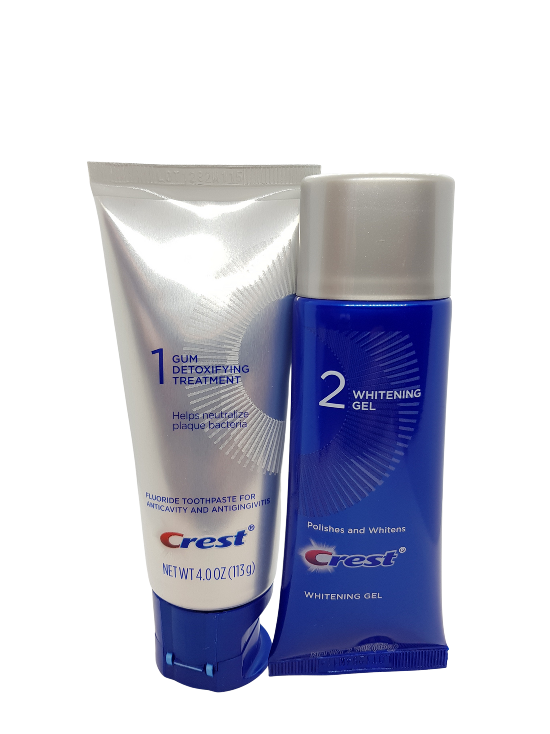 Crest Gum Detoxify et Blanchiment en 2 étapes