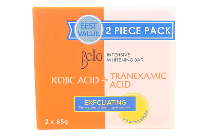 Savon exfoliant blanchissant intensif Belo 2x 65gr