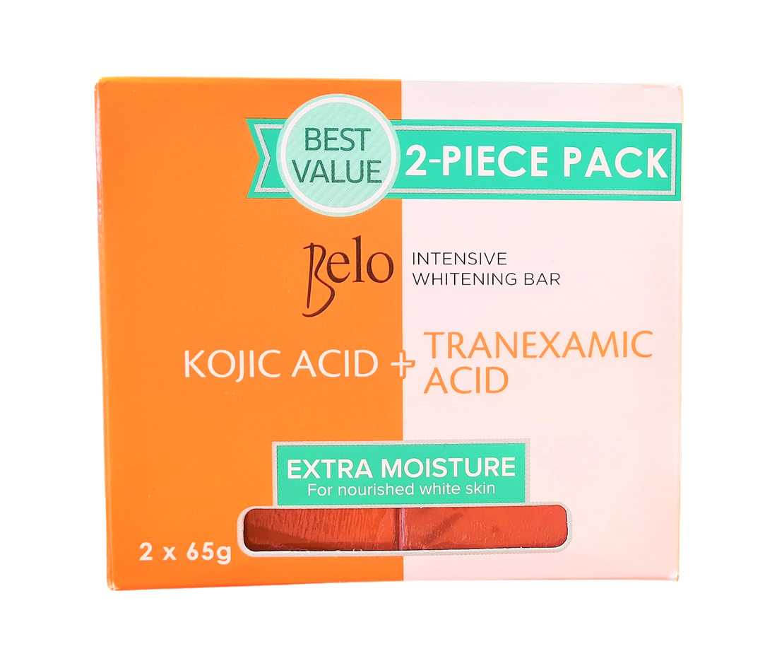 Savon blanchissant intensif Belo extra hydratant 2 x 65 grammes
