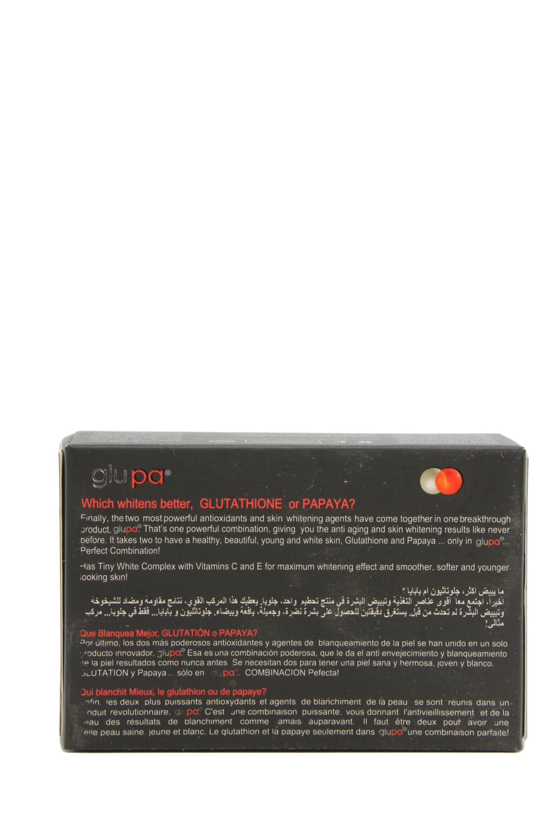 Glupa Savon éclaircissant et anti-âge 135 g