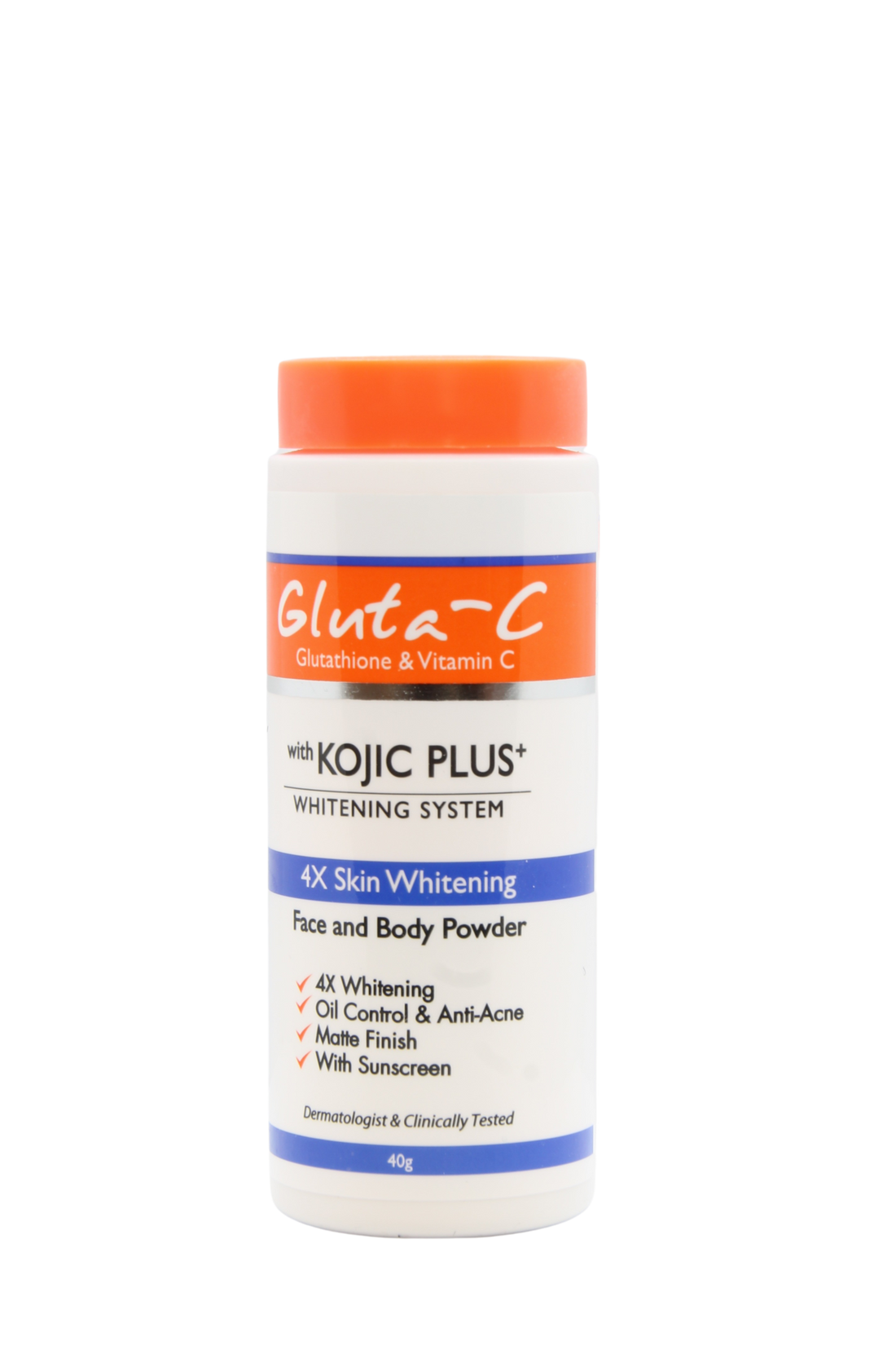 Poudre éclaircissante pour la peau Gluta-C 4x 40gr