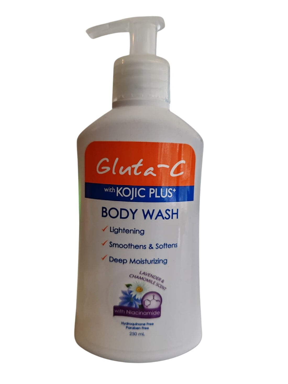 Gluta C avec Kojic Plus Gel douche éclaircissant pour le corps 250 ml