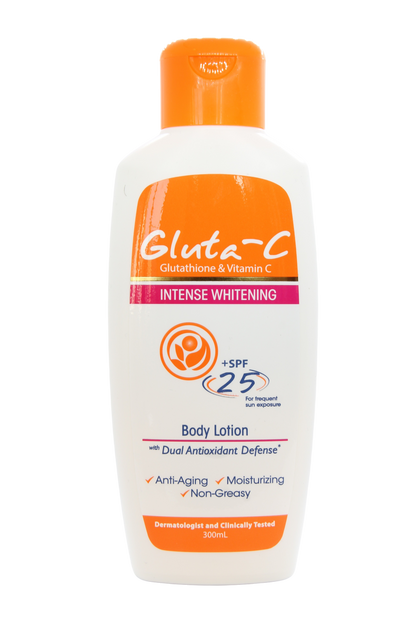 Gluta-C Lait corporel éclaircissant intense SPF25 300 gr
