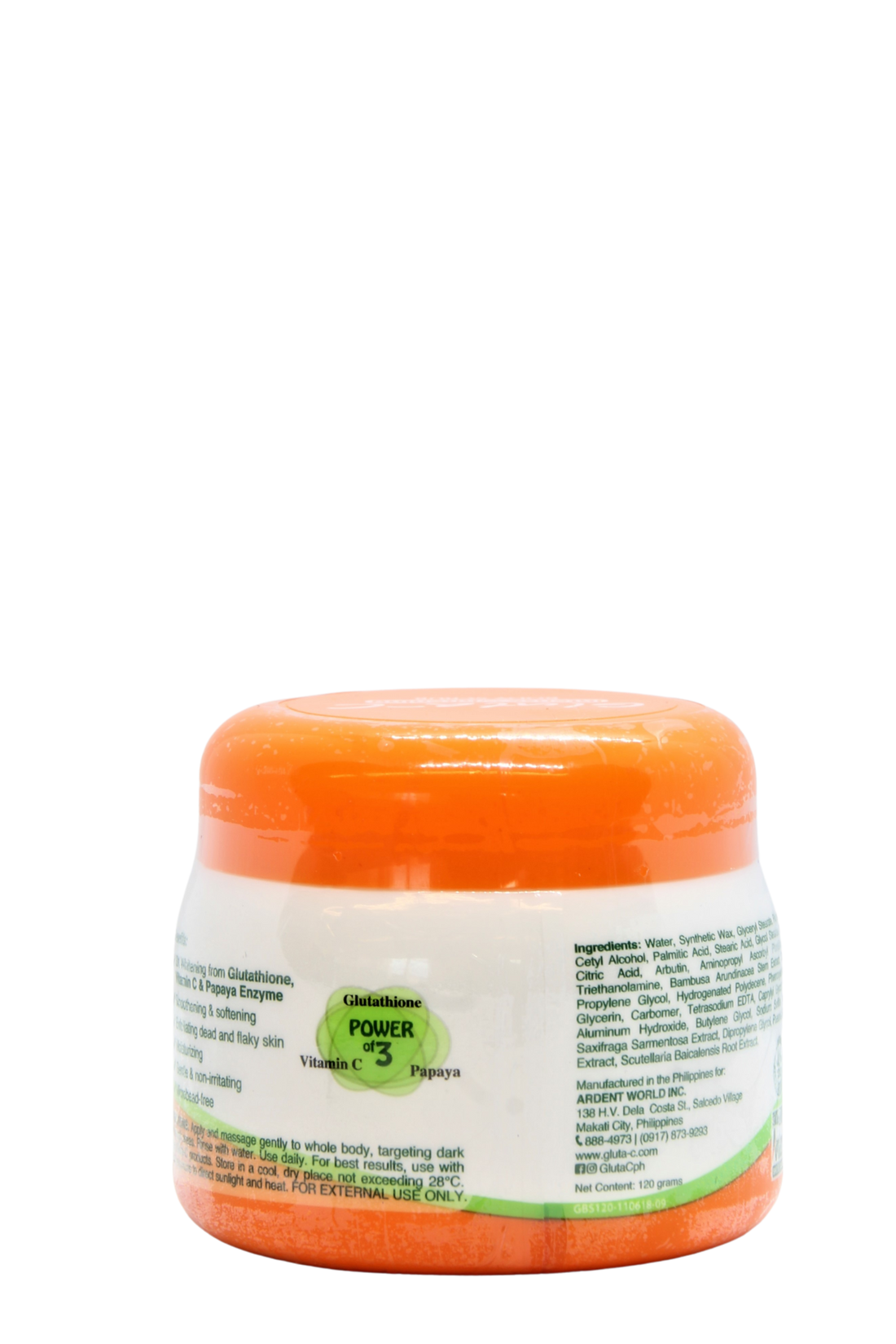 Gluta-C gommage corporel éclaircissant intense 120 gr