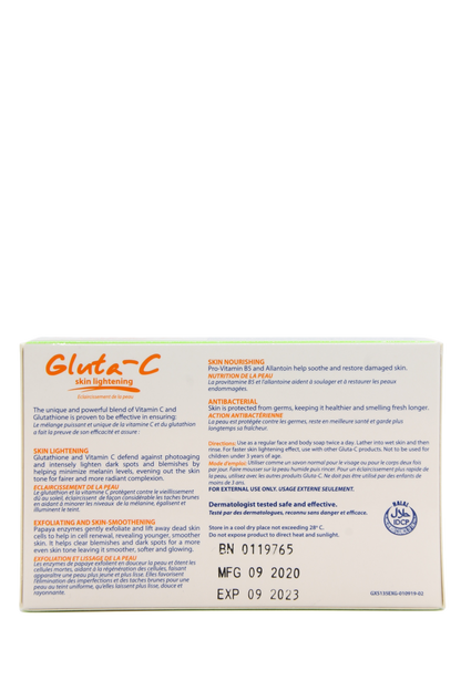 Savon éclaircissant à la papaye Gluta-C 135 g