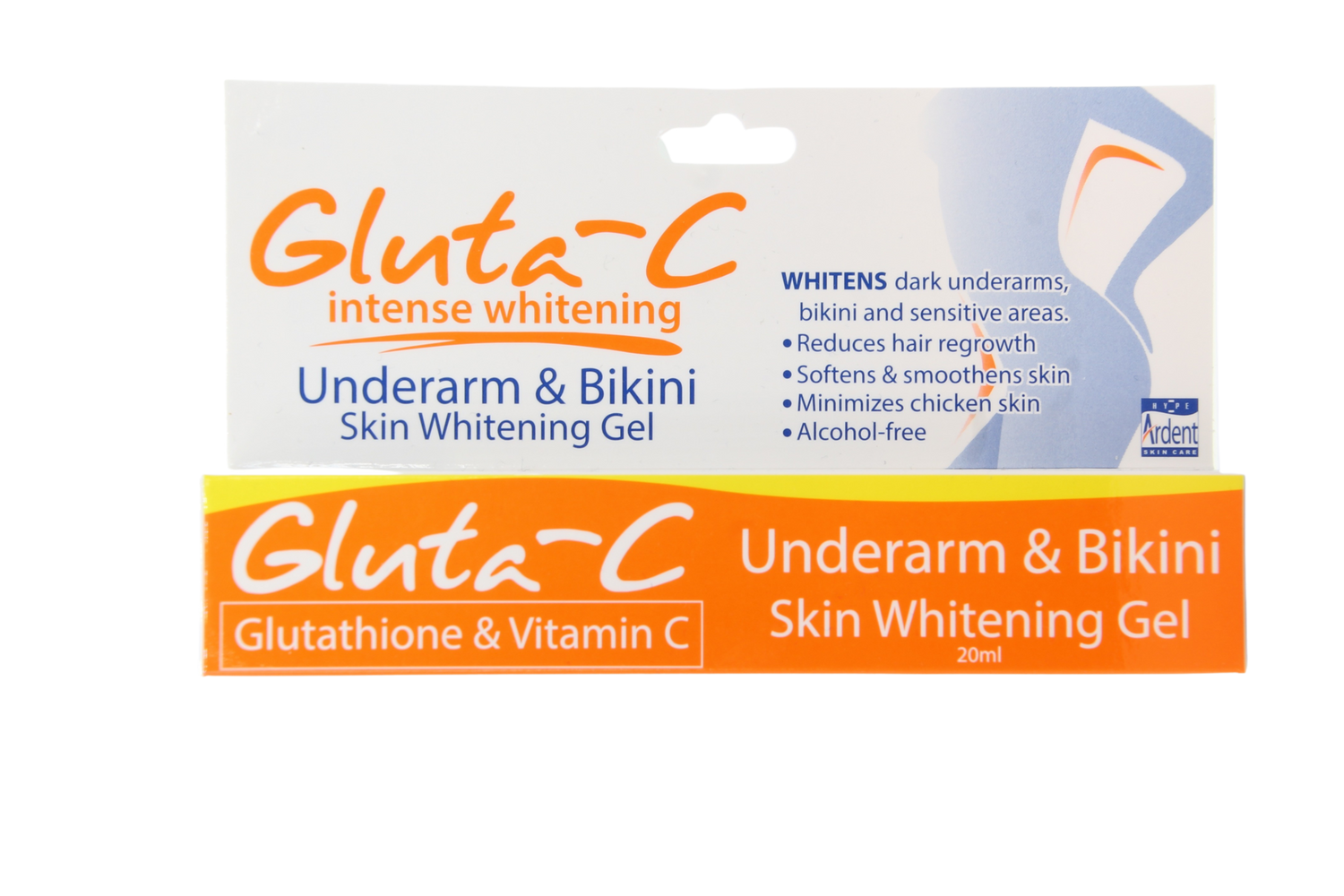 Gel éclaircissant pour les aisselles et le maillot Gluta-C 20 ml