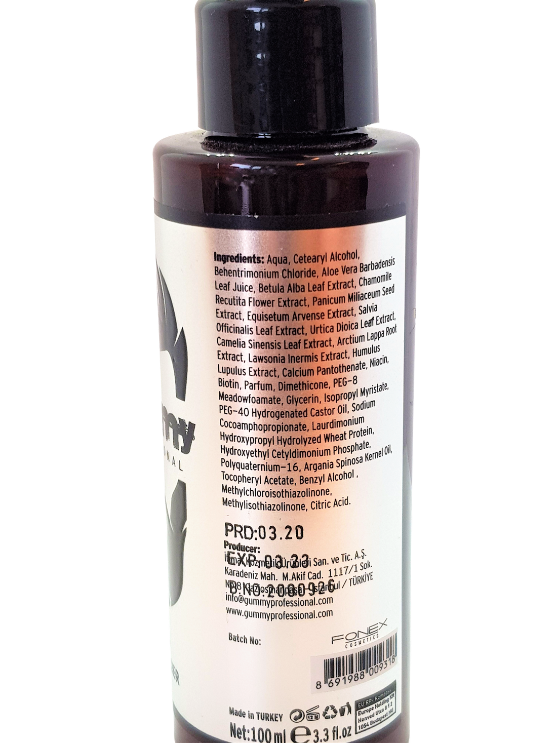 Après-shampoing gommeux pour barbe Fonex 100 ml