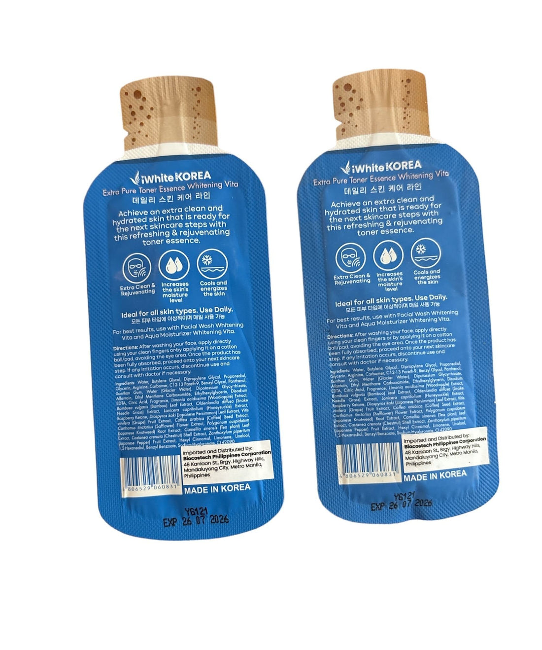 Essence tonique extra pure White Korea