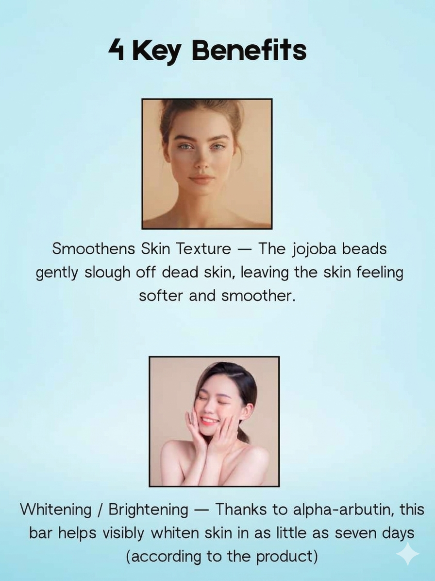 Belo Value Pack Kojic Acid + Tranexaminezuur Micropeeling Toner 60 ml + Zeep 65 g – Verhelderende &amp;amp; Exfoliërende Set – Helpt Donkere Vlekken te verminderen, Egaliseert de Huidtint &amp;amp; Zorgt voor een Gladde, Stralende Huid