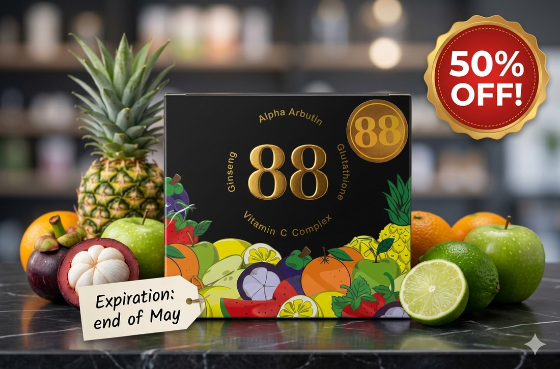 88 Total White Whitening nachtcrème 20 gram