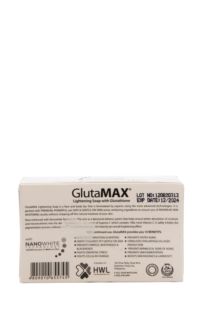 Savon éclaircissant pour la peau Glutamax 135 gr